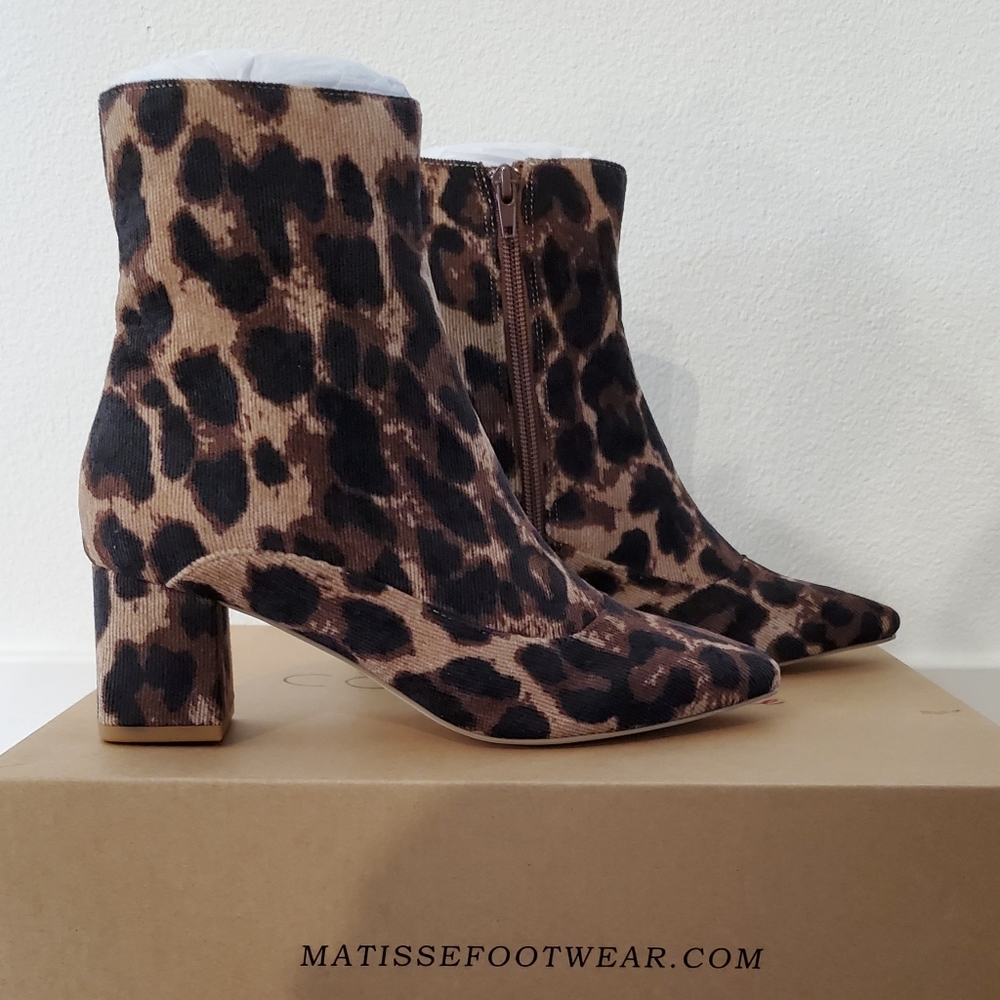 Coconuts by Mitisse Leopard Print Boots
